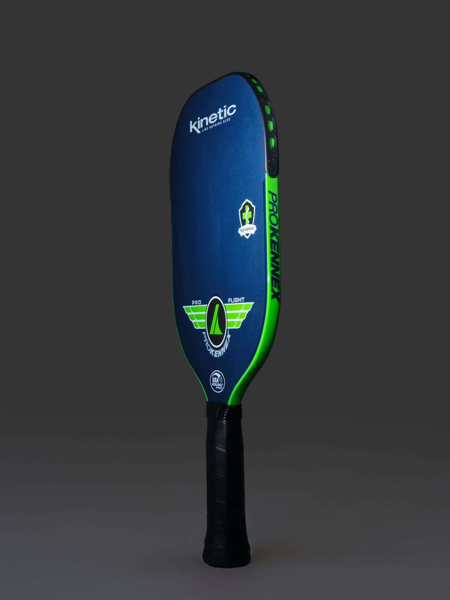 Pro Flight Navy Blue/Green Pickleball Paddle (2023)